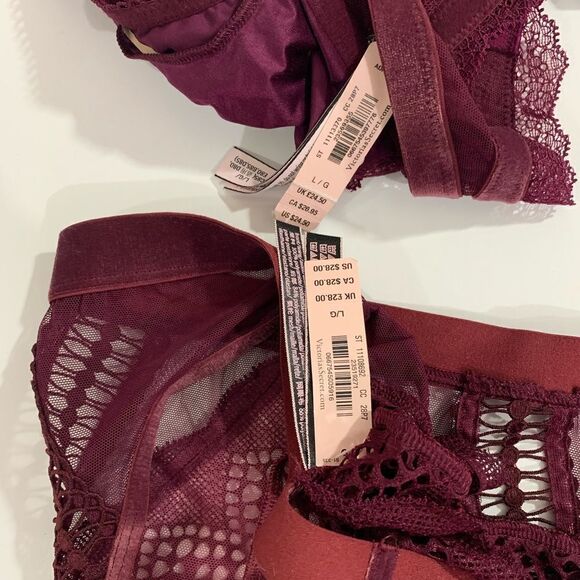 Victoria’s Secret set padded bralette & Panty L - Picture 4 of 4